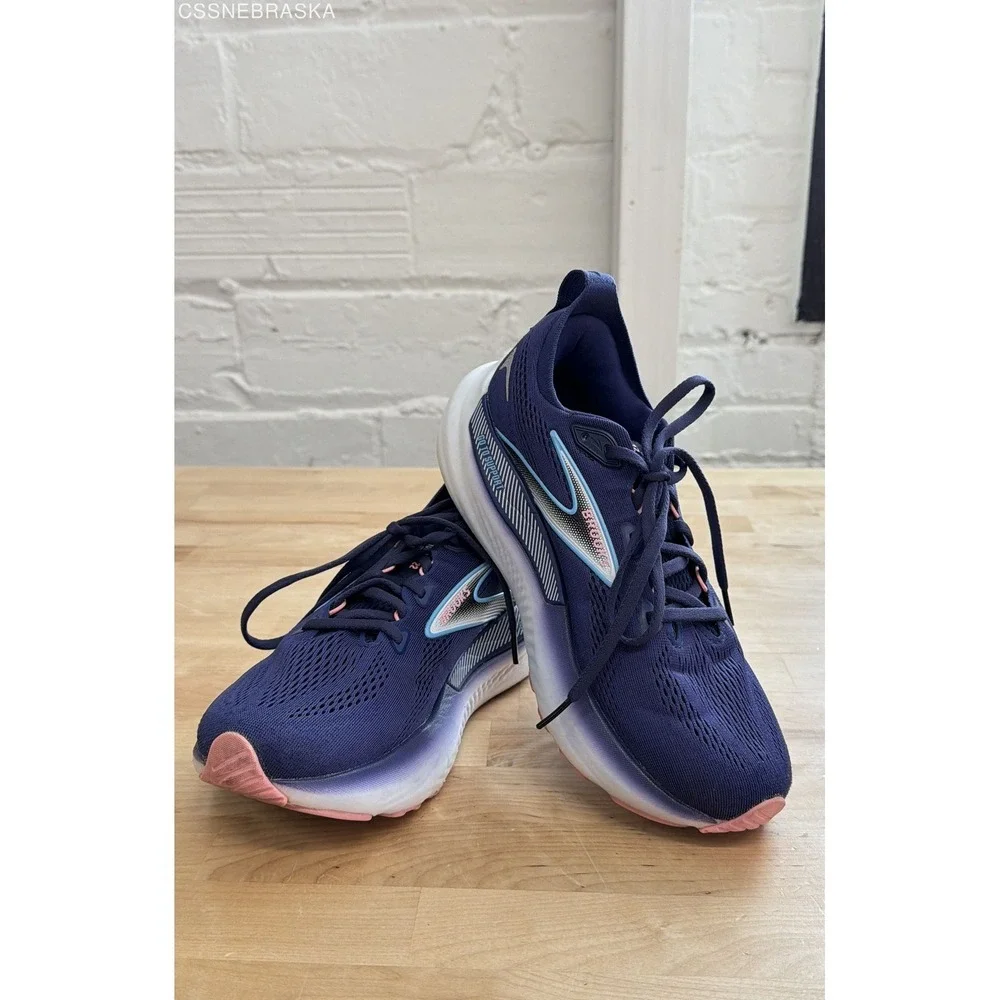 Brooks Blue Women's Glycerin GTS 22 Running Shoes 1204351B429 - Size 8.5